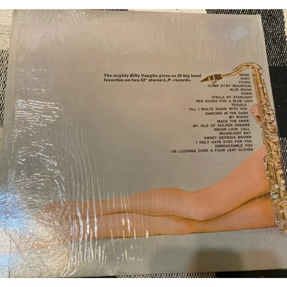 Vintage Billy Vaugh The satin touch 2 record set vinyl record - Picture 3 of 5